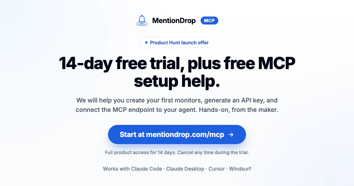 MentionDrop MCP gallery image