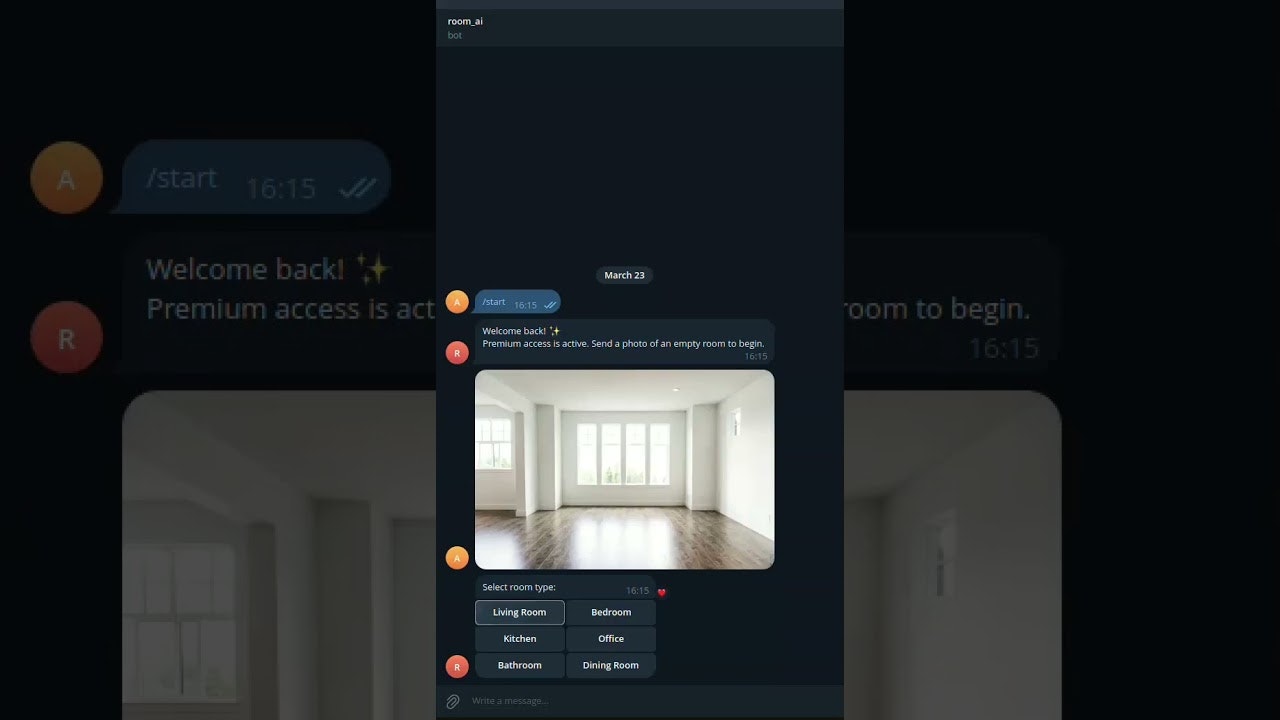 Room AI: Professional Virtual Staging gallery image