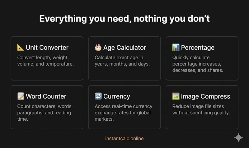 InstantCalc screenshot 2