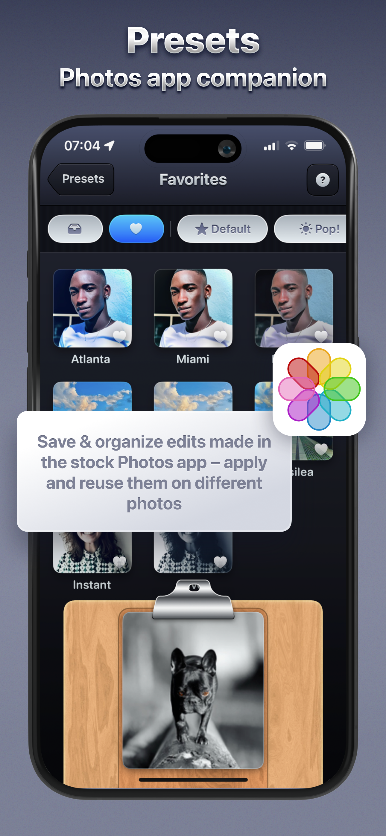 Presets - Foto's App Companion media 2