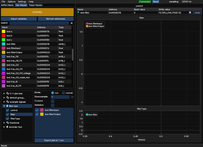 MCUViewer screenshot 1