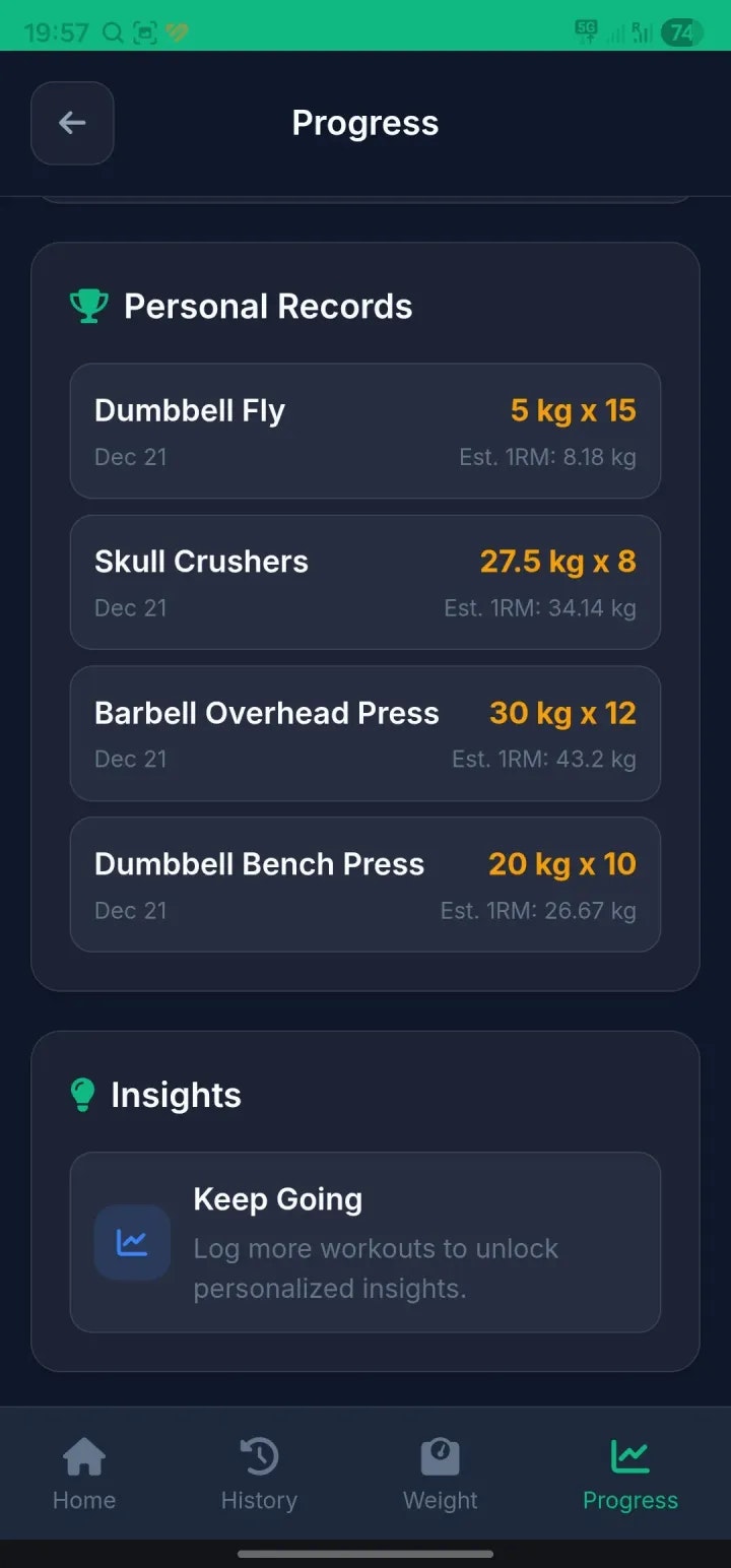 ttrening - Screenshot 5 showing product features and functionality