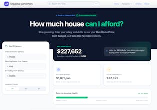 Zero Bloat Calc Stack gallery image