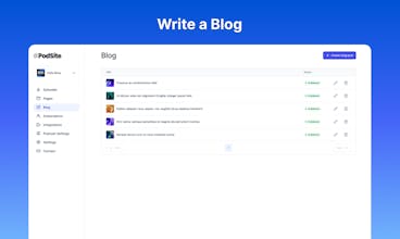 PodSite gallery image