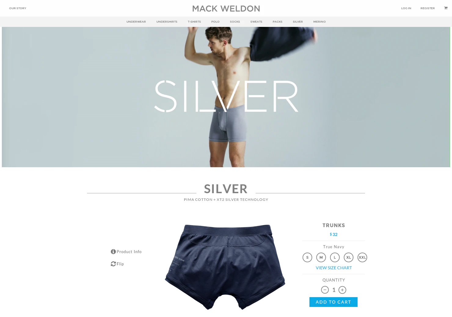 Silver By Mack Weldon