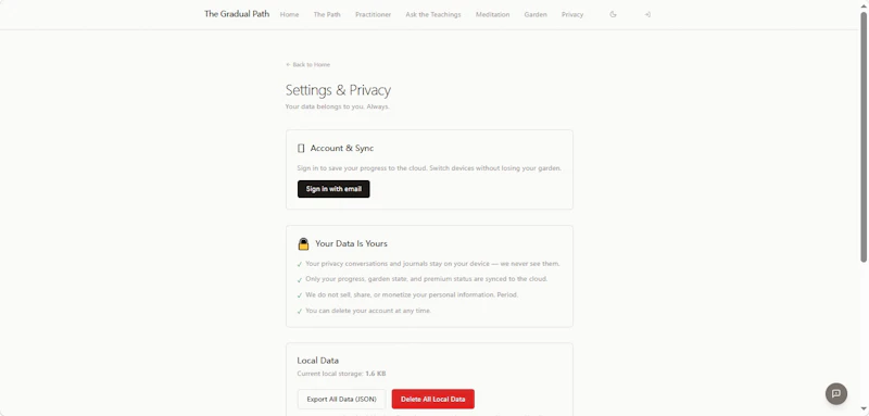 The Gradual Path screenshot 3
