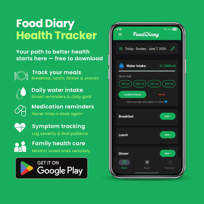 Food Diary - Health Tracker