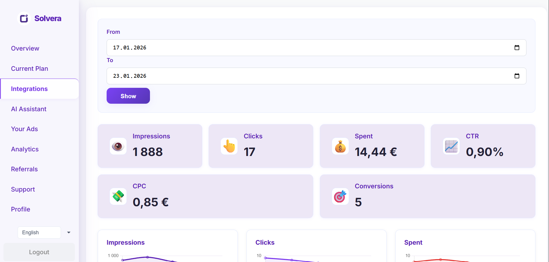 Solvera - Screenshot 5 showing product features and functionality