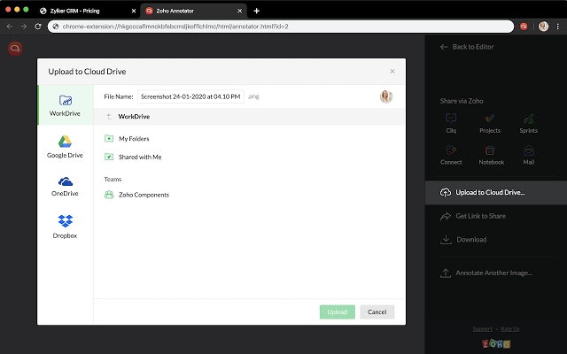 Zoho Annotator gallery image