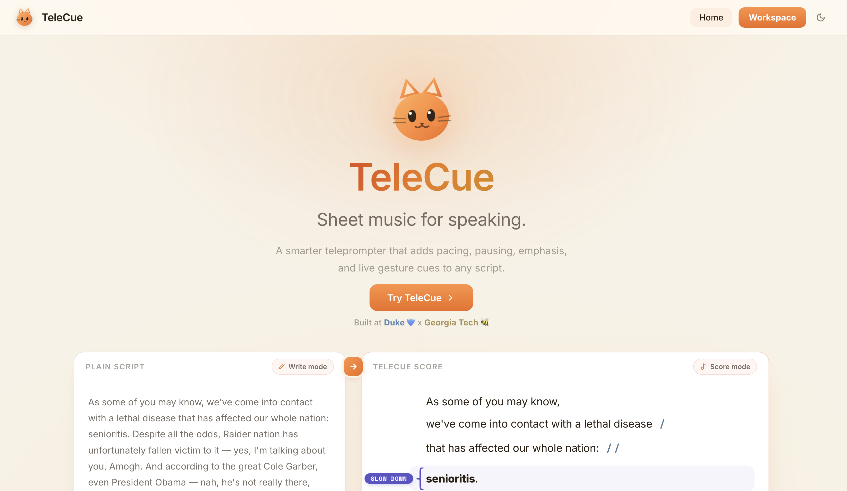 TeleCue gallery image