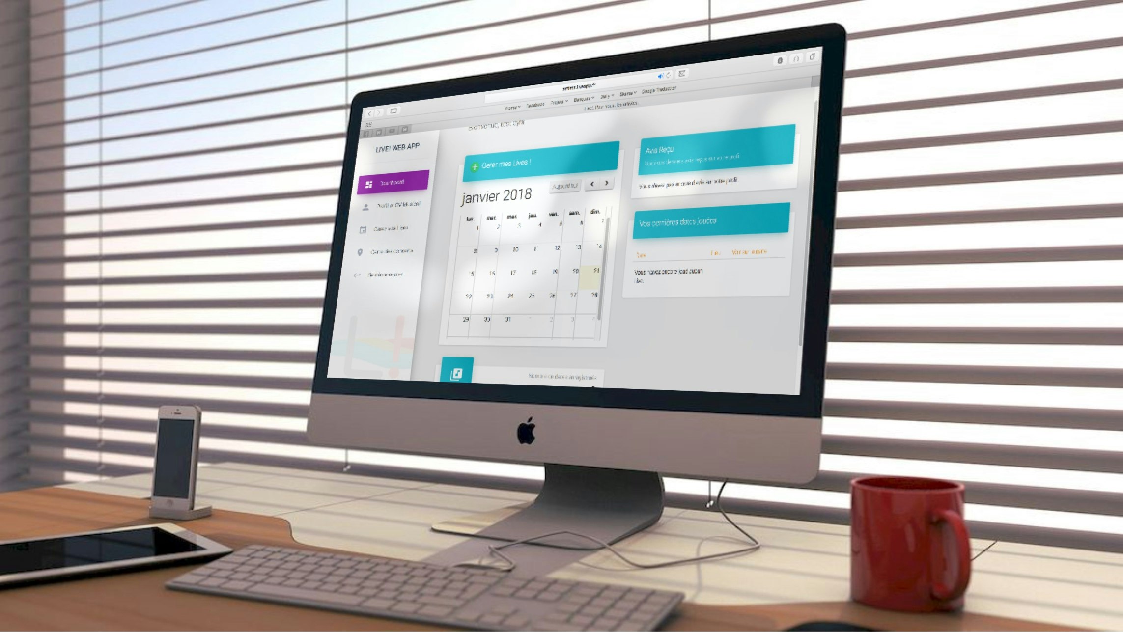 Artistz.io / Web app for artist gallery image