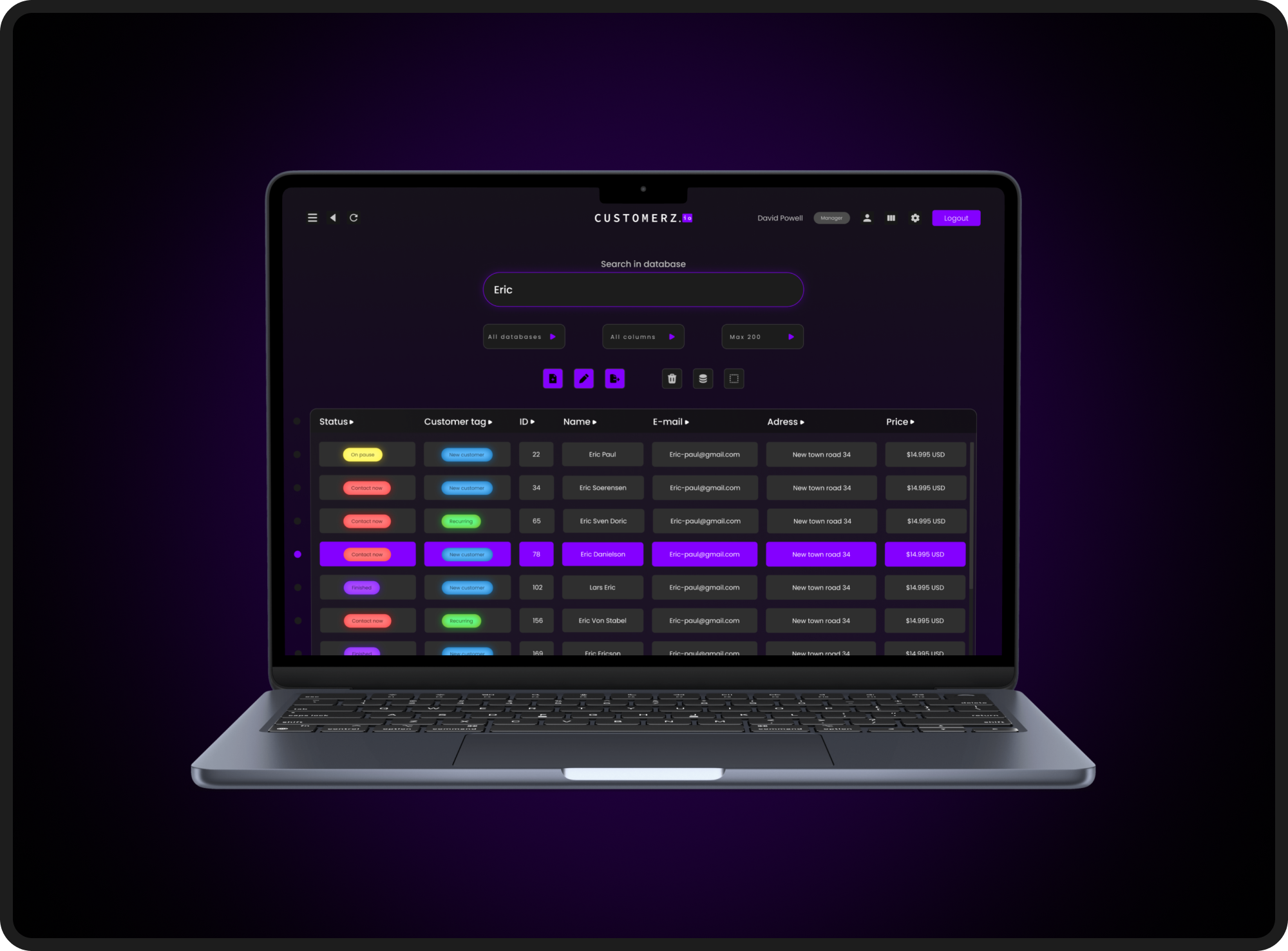 Customerz.io - Минимальная CMS, максимальная эффективность - сосредоточиться на данных, а не беспорядок медиа 2