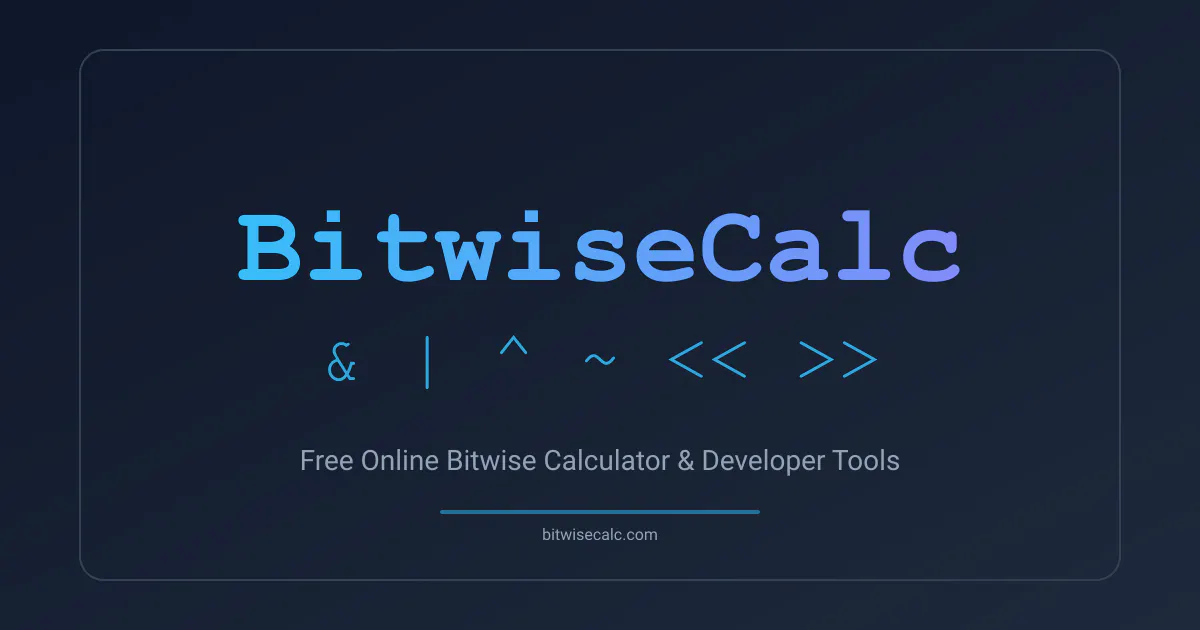 Bitwise Calculator gallery image