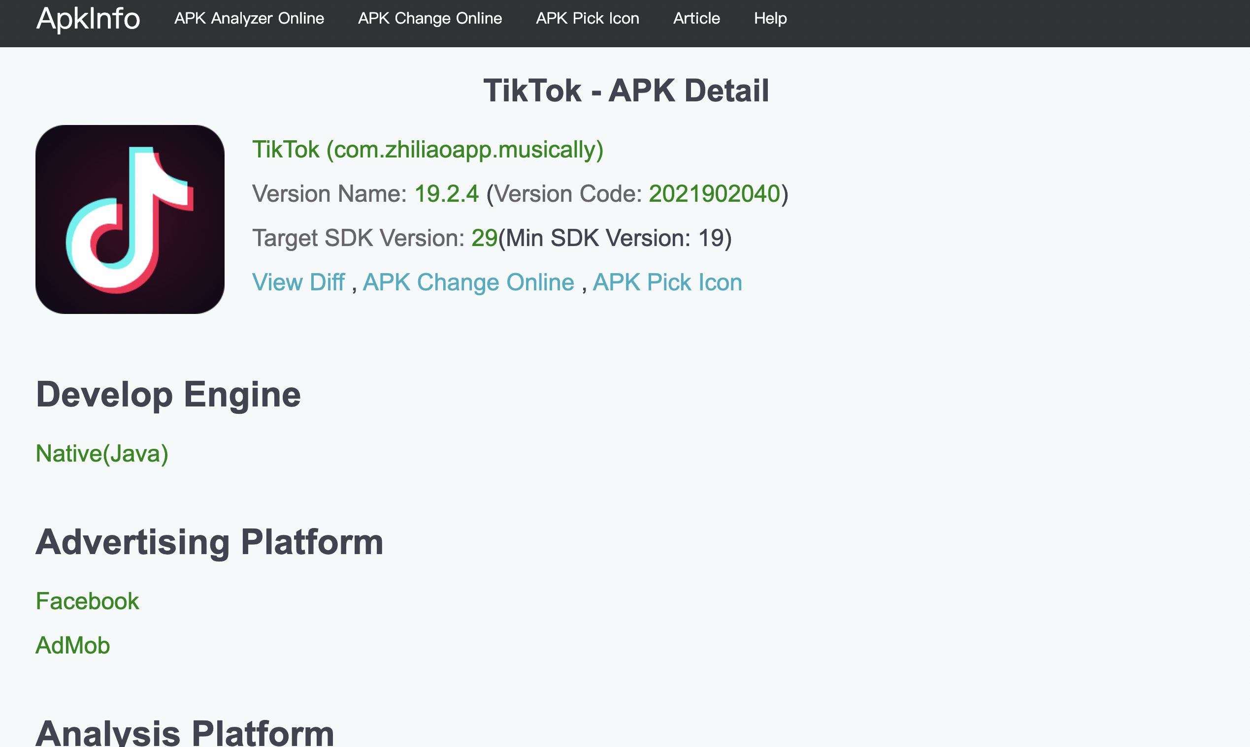 ApkInfo Online gallery image