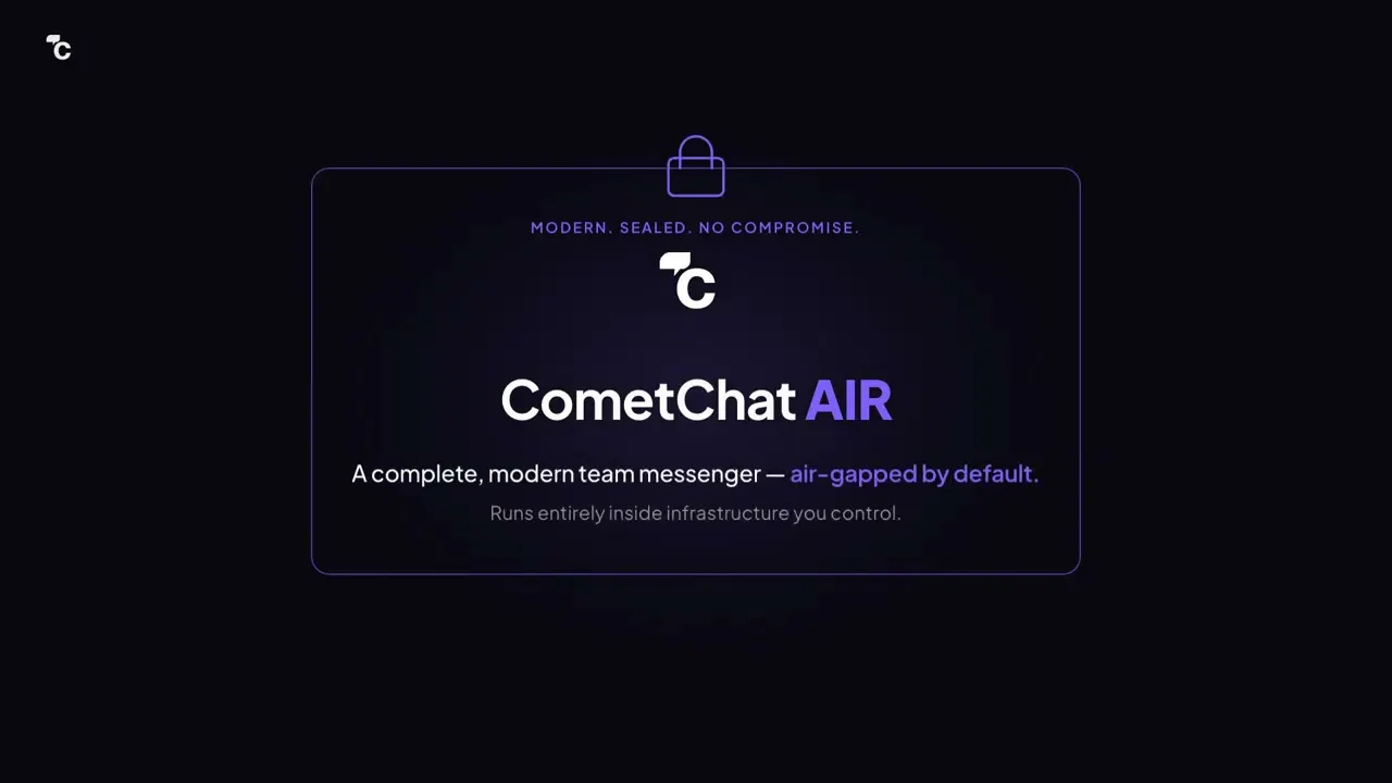 CometChat Air gallery image