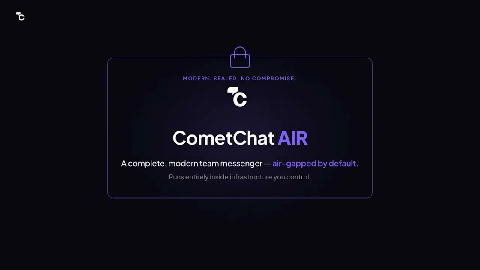CometChat Air screenshot 1 (video preview)