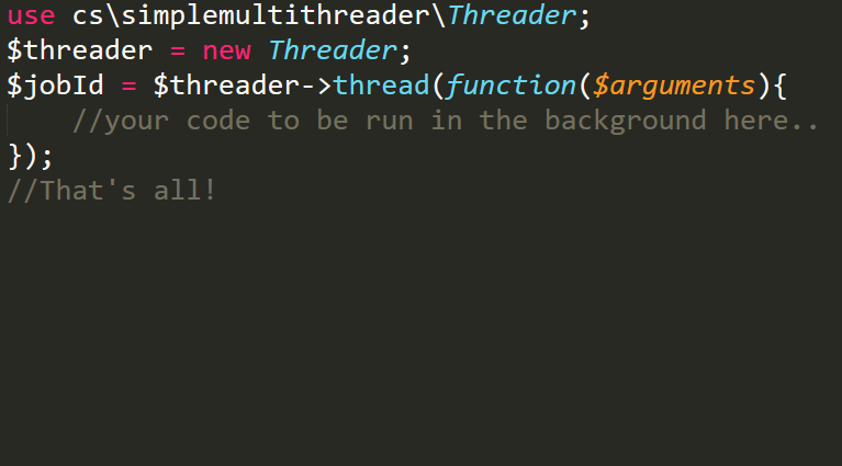 PHP Simple Multi Threader gallery image