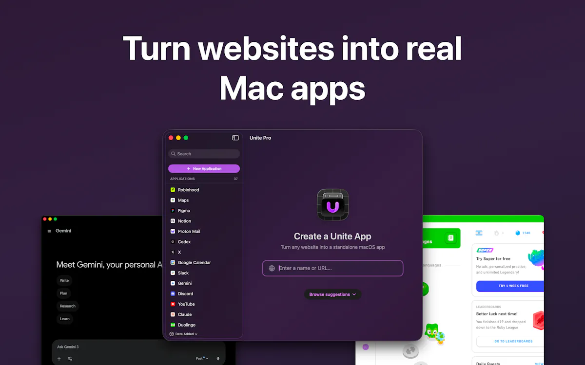 Unite Pro for macOS