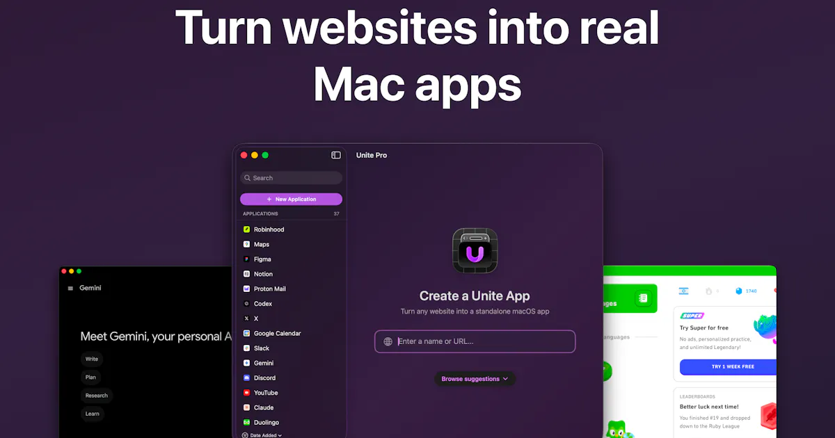 Unite Pro for macOS
