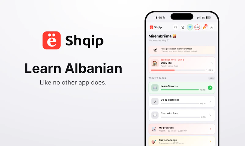 Shqip screenshot 2