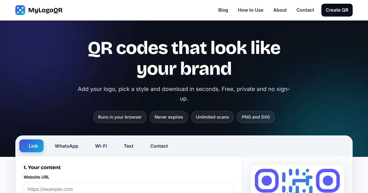 MyLogoQR gallery image