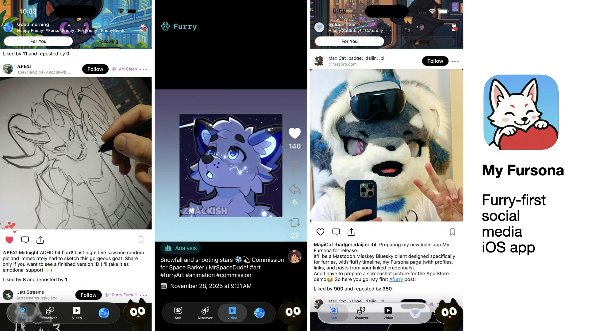 Fursona: Mastodon Social app for Furries gallery image