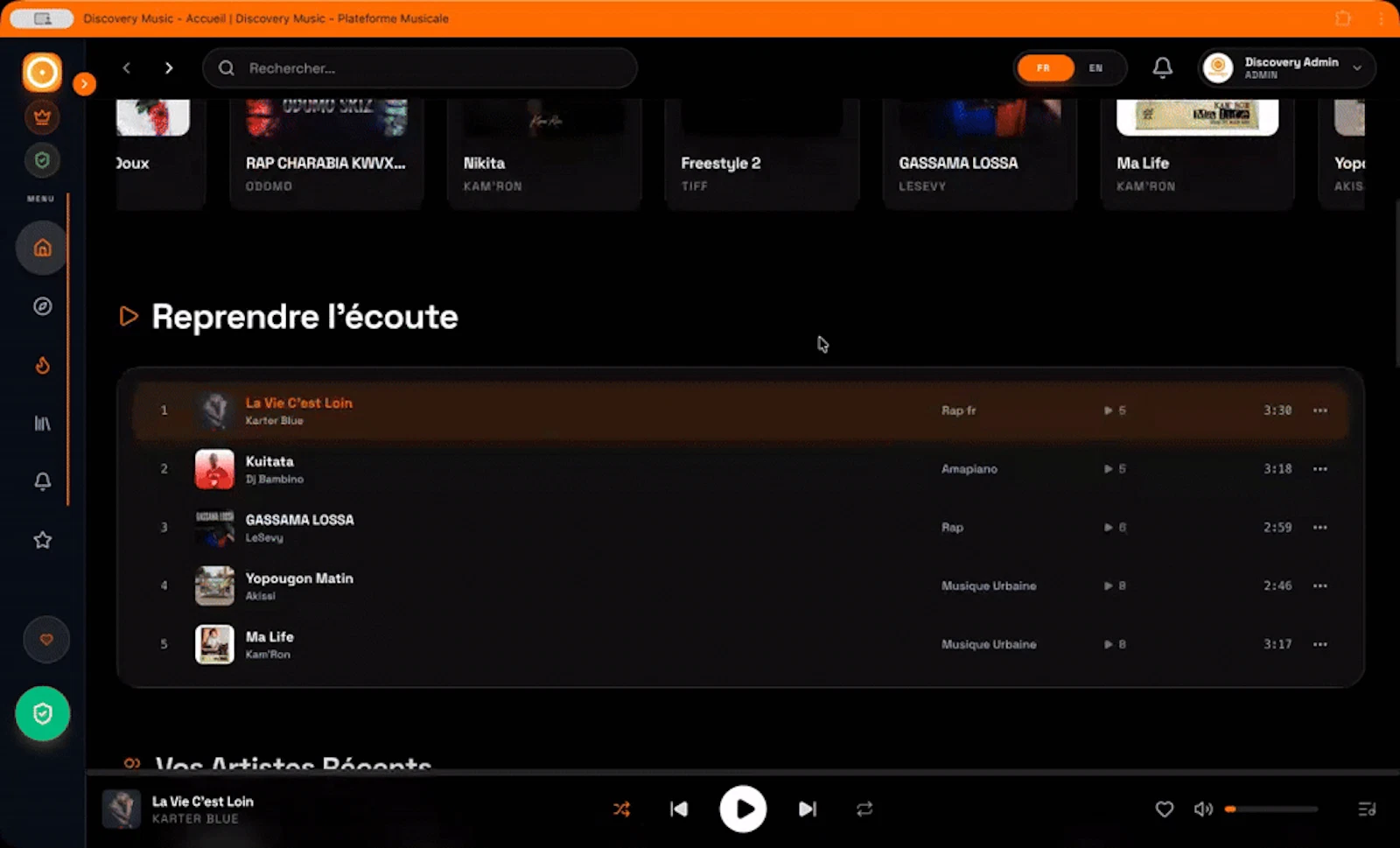 Discovery Music screenshot 1 (video preview)