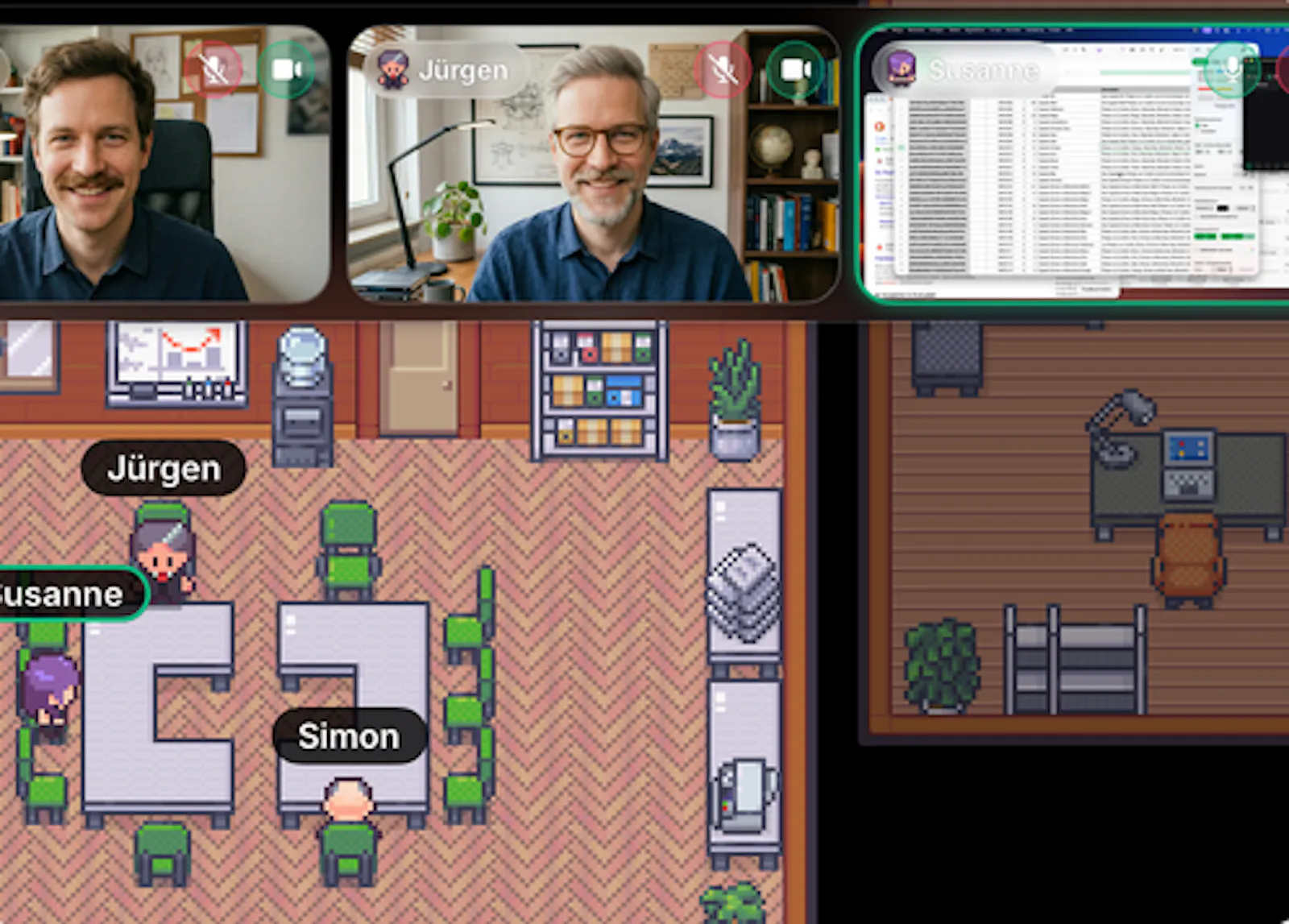 Meetropolis - Virtual Office screenshot 3