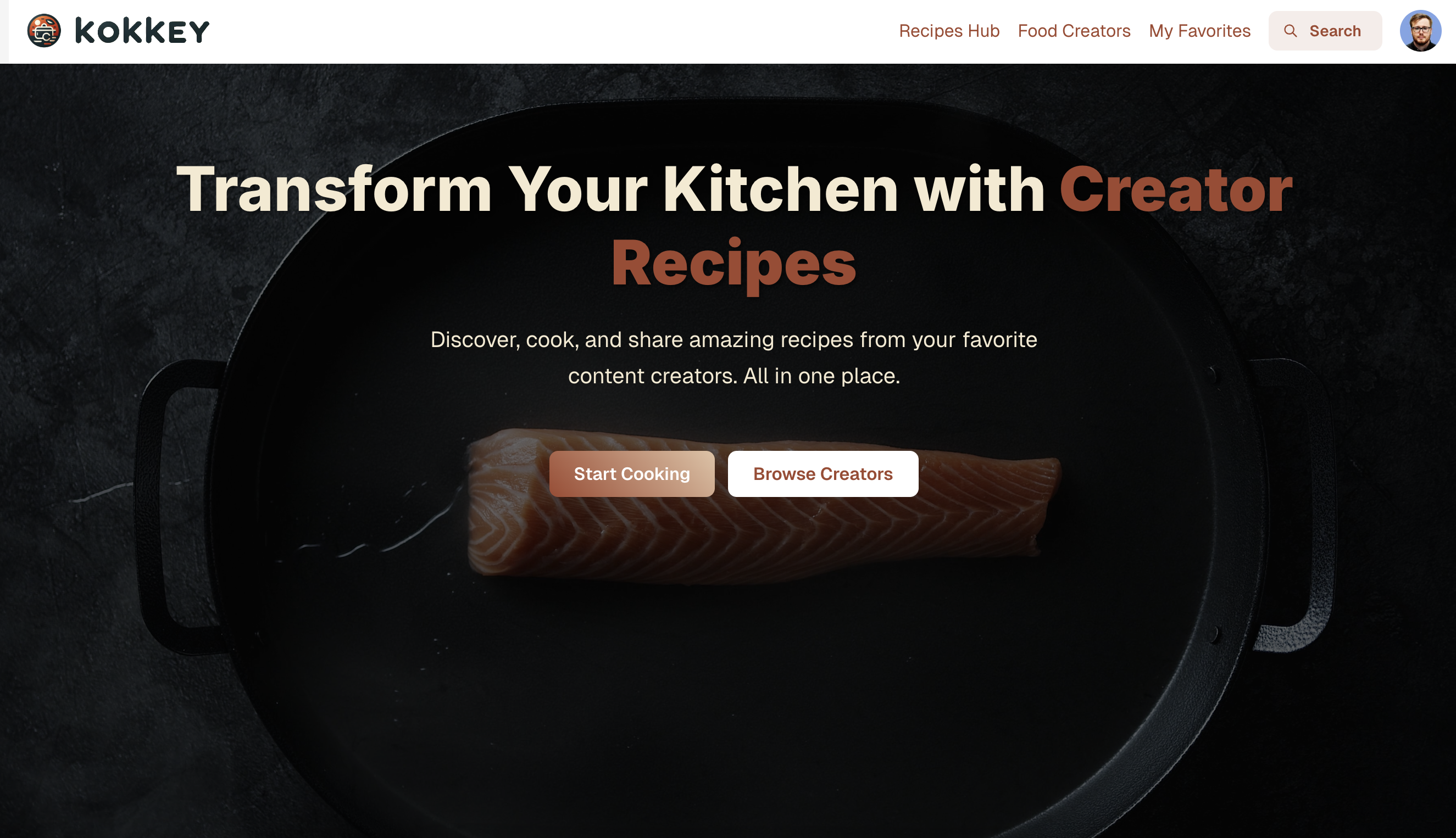 kokkey - Recipe discovery platform media 5