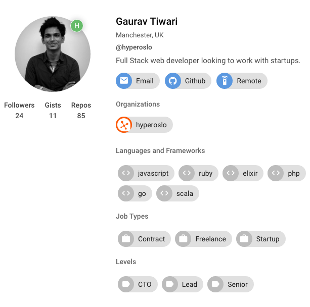 Hireables gallery image