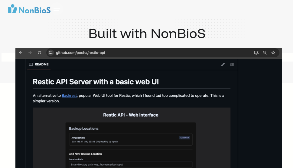 NonBioS.ai gallery image
