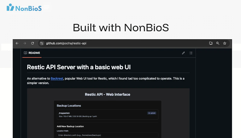 NonBioS.ai screenshot 7