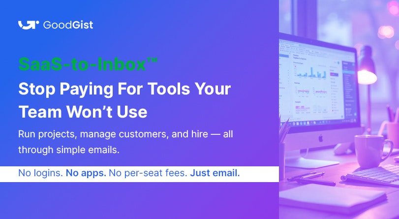 SaaS-to-Inbox™: Email-based AI assistant media 4