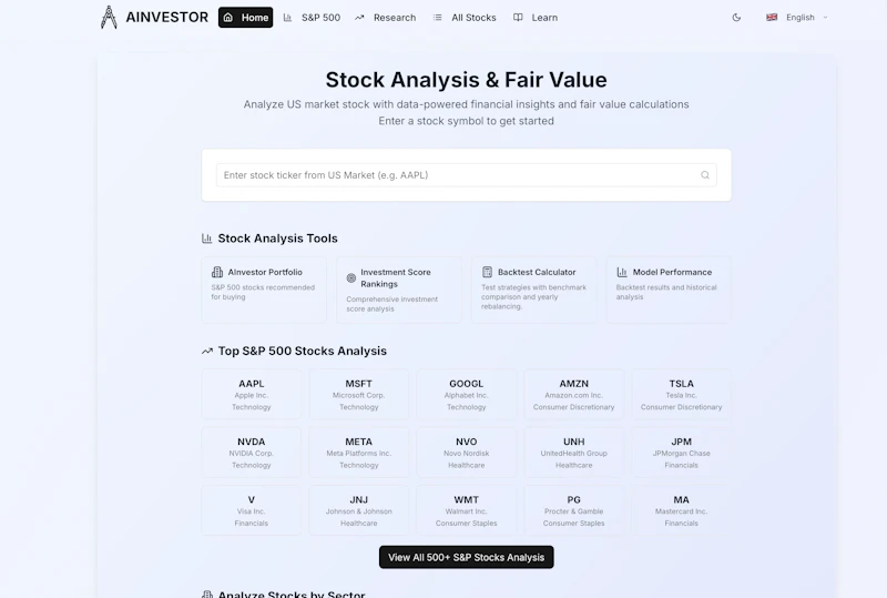 AInvestor screenshot 1