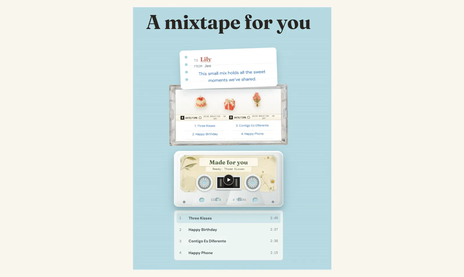 Tape Note screenshot 1