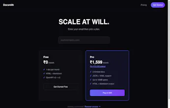 Docsmith — AI API Docs in 60 Seconds gallery image