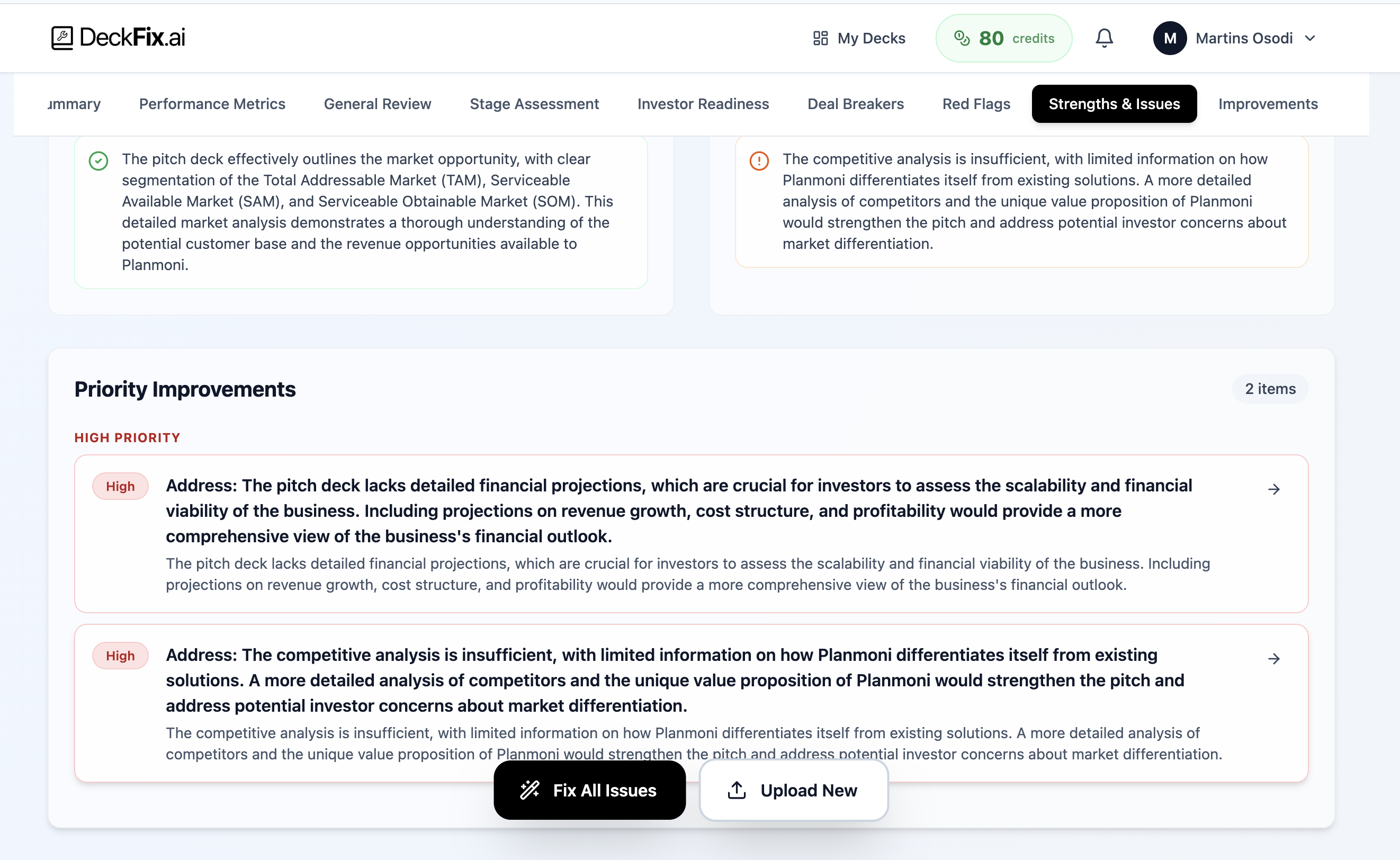 DeckFix AI - Screenshot 4 showing product features and functionality