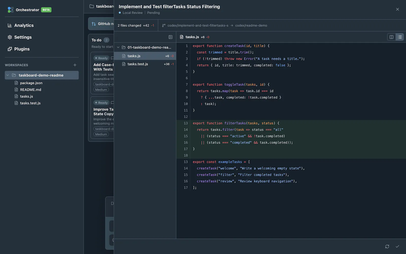 Orchestrator screenshot 5