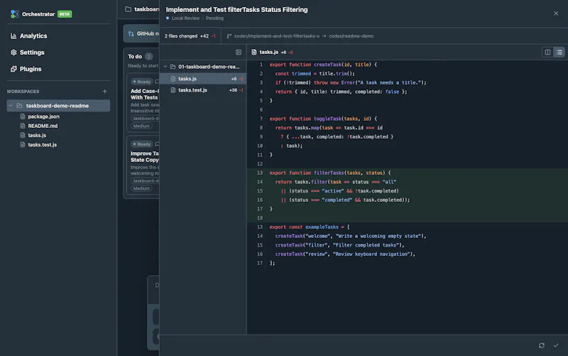 Orchestrator screenshot 5