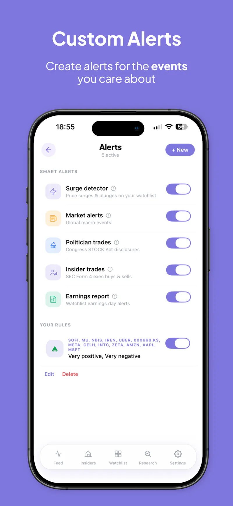 Sentex: Real-time AI Stock Intelligence screenshot 10