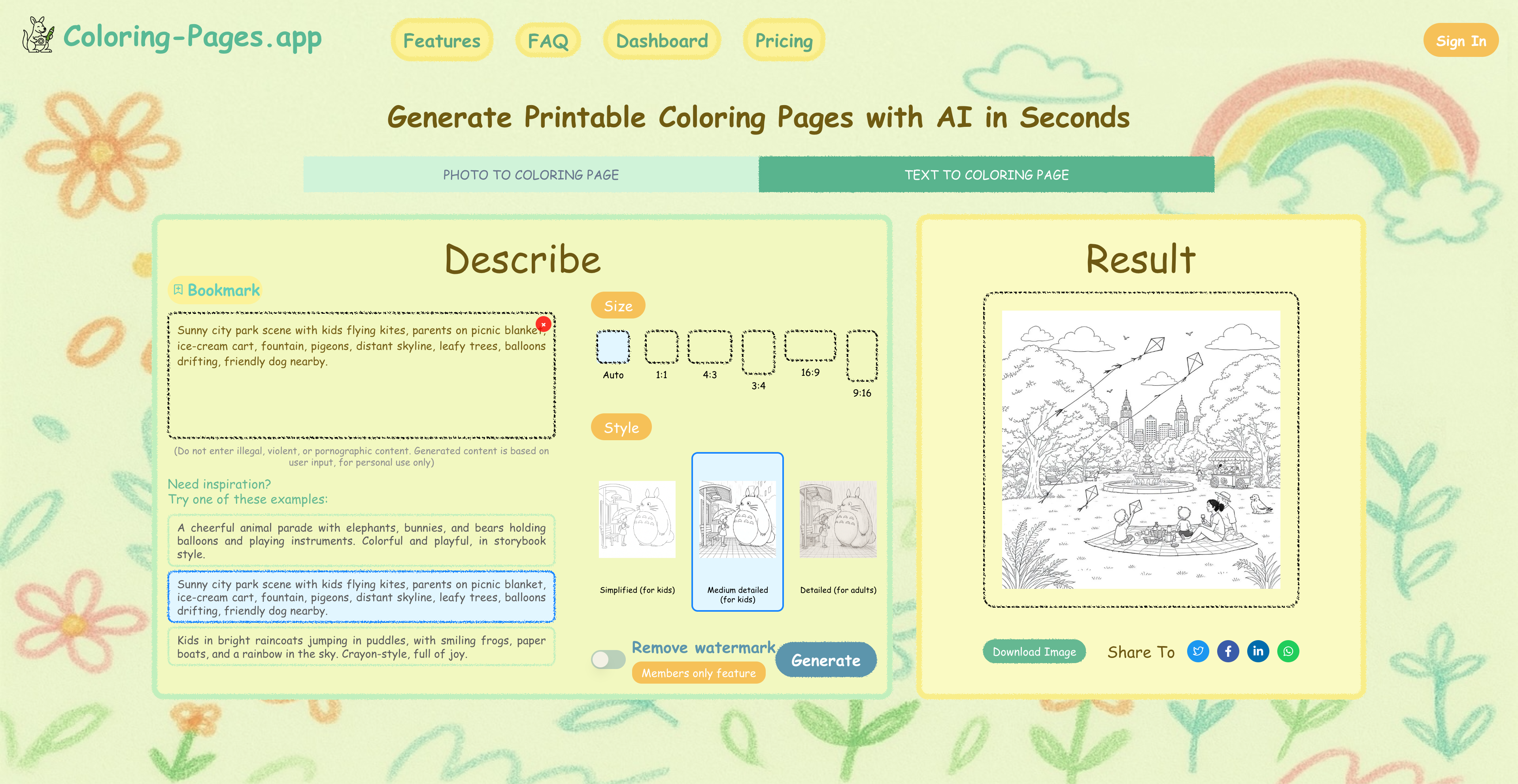 Coloring-Pages.app - Pagine da colorare stampabili gratuite per bambini media 3