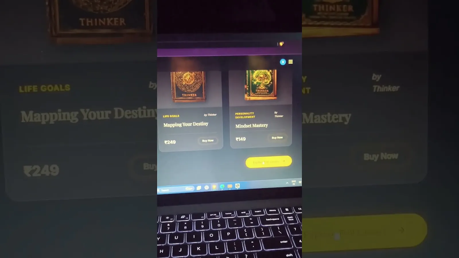 Thinker screenshot 1 (video preview)