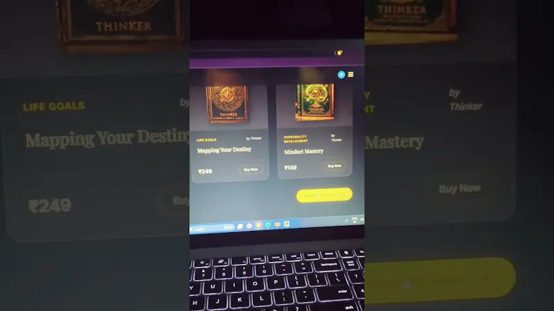 Thinker screenshot 1 (video preview)