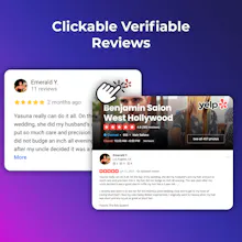 Google / Yelp Reviews Widget gallery image
