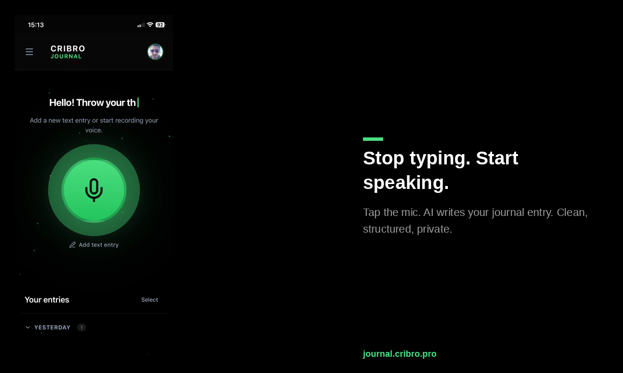 Cribro Journal gallery image