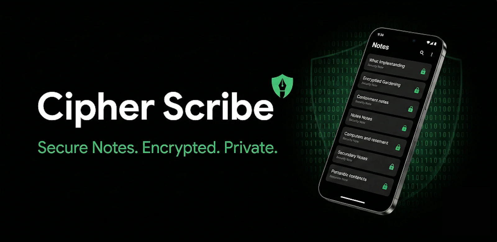 CipherScribe: Offline Notes screenshot 2