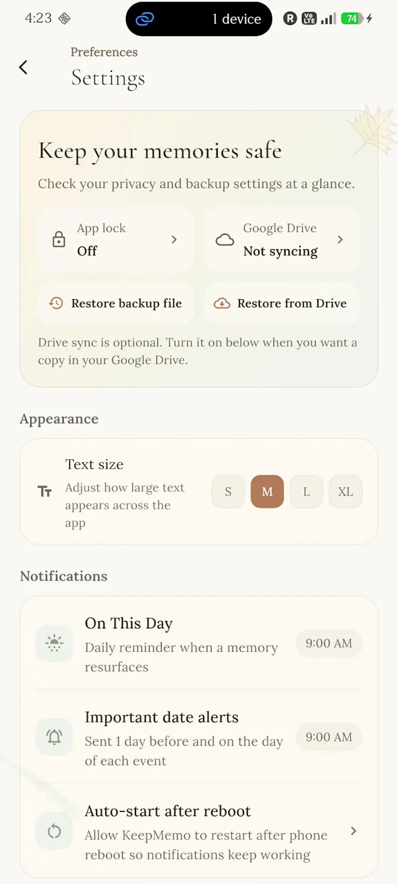 KeepMemo: memory note journal screenshot 7