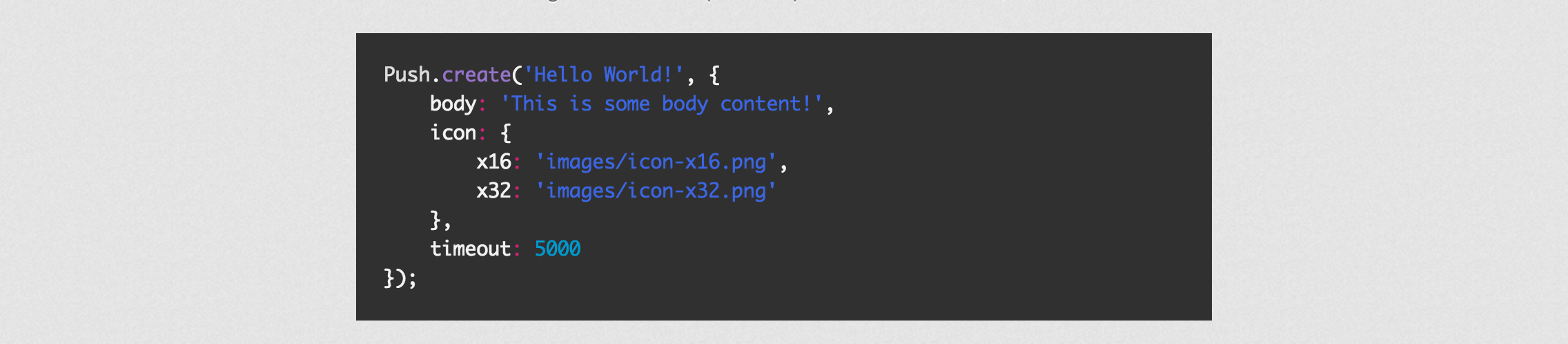 Push.js Image