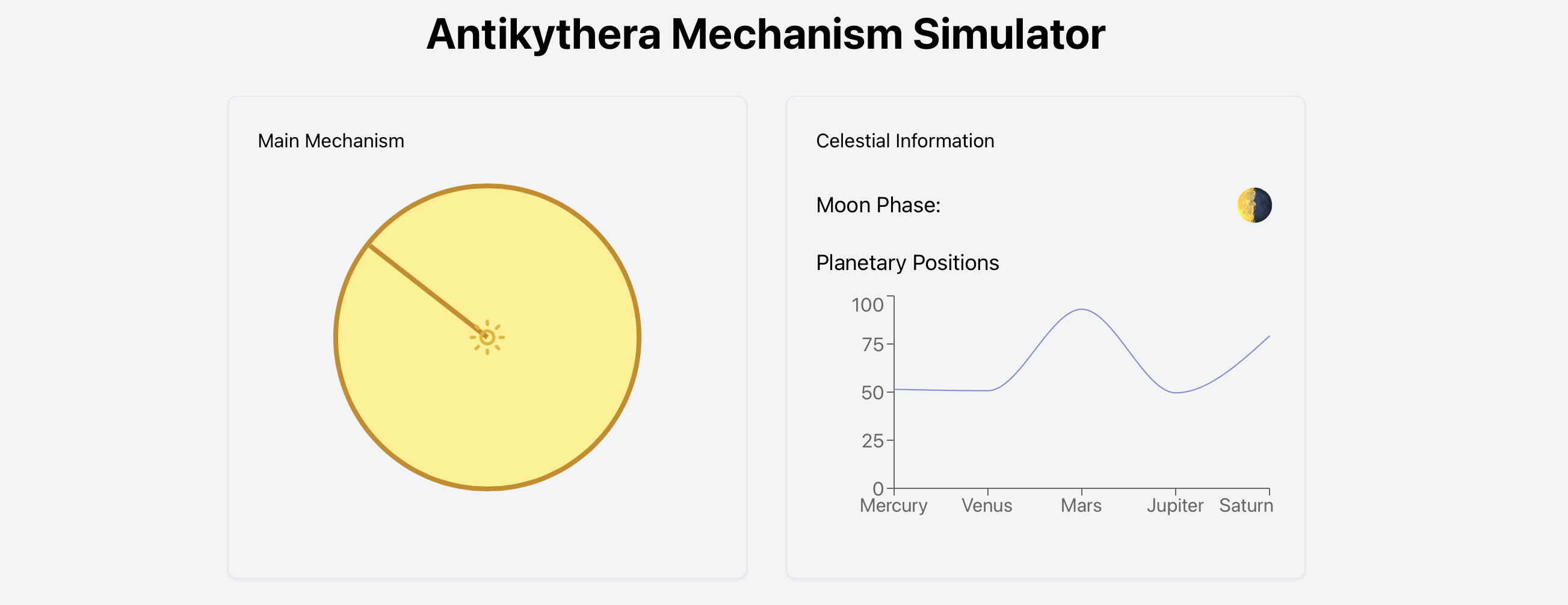 Simulador de mecanismo de Antikythera media 2