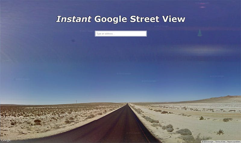 Instant Google Street View media 1